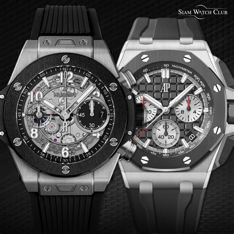 audemars piguet royal oak offshore vs hublot big bang|Audemars Piguet big bang.